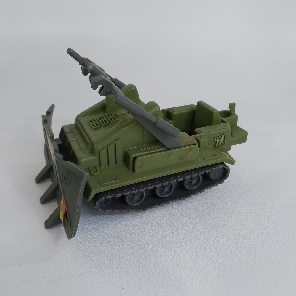 GI Joe Bomb Disposal Military‎ Tank Vehicle Vintage 1985 Incomplete For Parts
